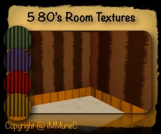 5 80's Room Textures