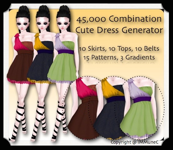 45,000 Combination Cute Dress Generator With Resell Rights