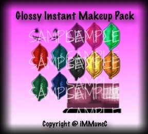 Glossy Instant Makeup Pack