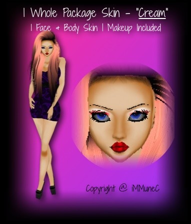 1 Whole Package Cream Skin Texture