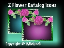 2 Flower Catalog Icons