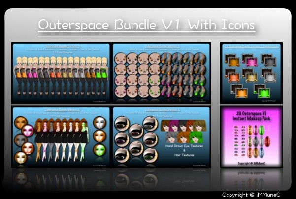 72 Outerspace Bundle (V1) + 16 Catalog Icons