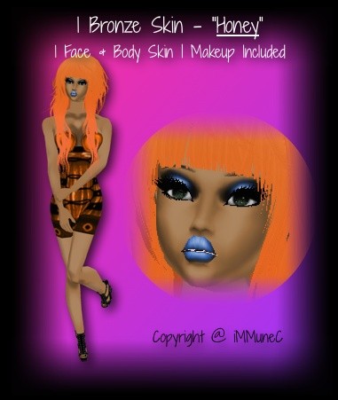 1 Bronze Honey Skin Texture
