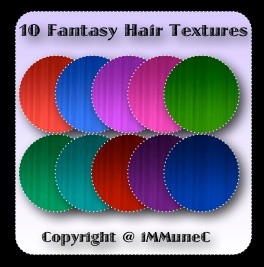 10 Fantasy Hair Textures