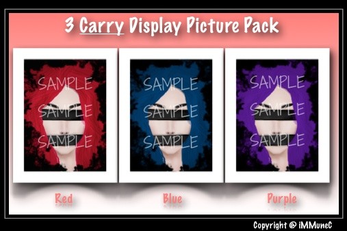 3 Carry Display Pictures