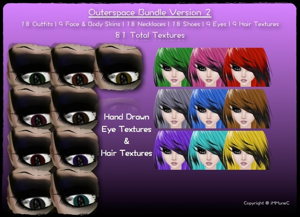 81 Outerspace Bundle (V2) + 18 Catalog Icons