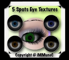5 Spots Eye Textures