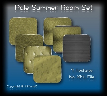 7 Pale Summer Room Textures