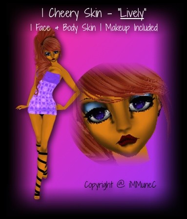 1 Cheery Lively Skin Texture