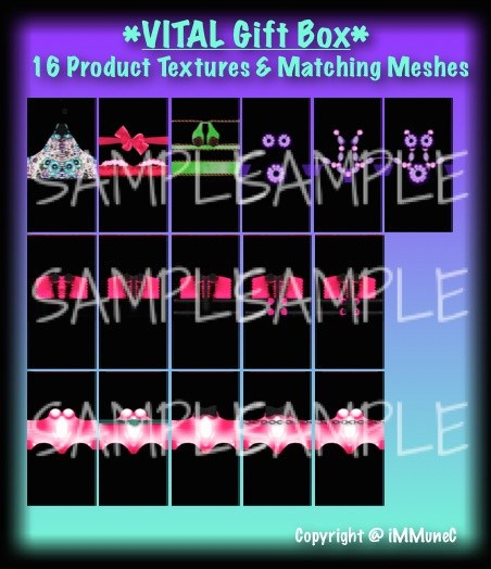 16 Product Textures Gift Box