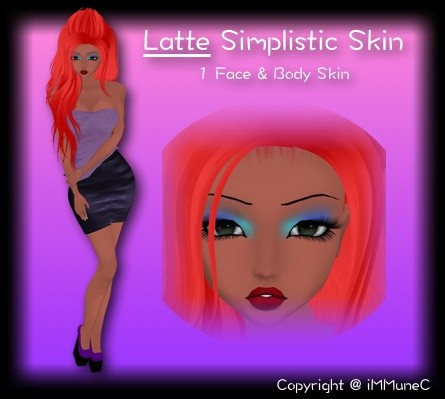 1 Latte Simplistic Skin Texture