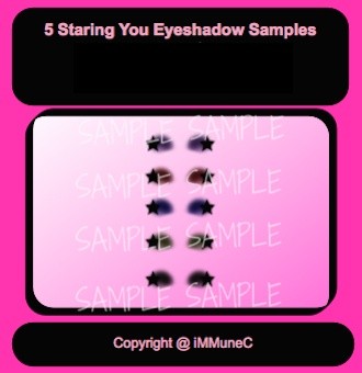 5 Staring You Eyeshadows Instant Makeup