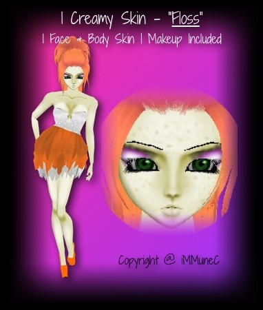 1 Creamy Floss Skin Texture