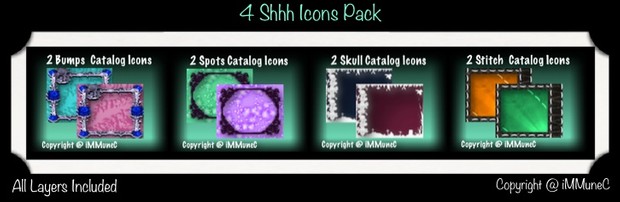 8 Shhh Catalog Icons
