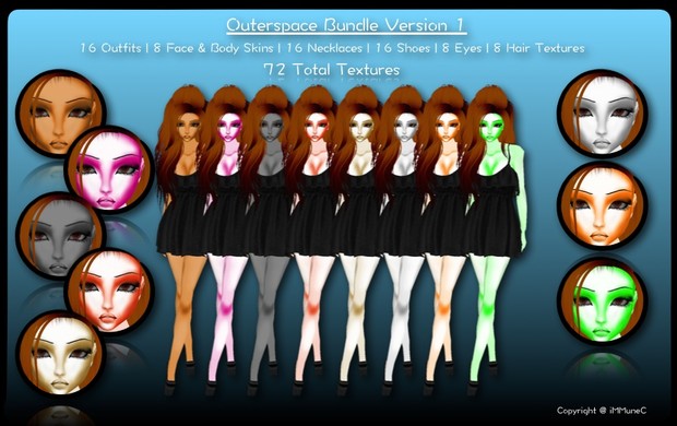72 Outerspace Bundle (V1) + 16 Catalog Icons