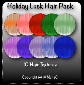 10 Holiday Luck Hair Textures