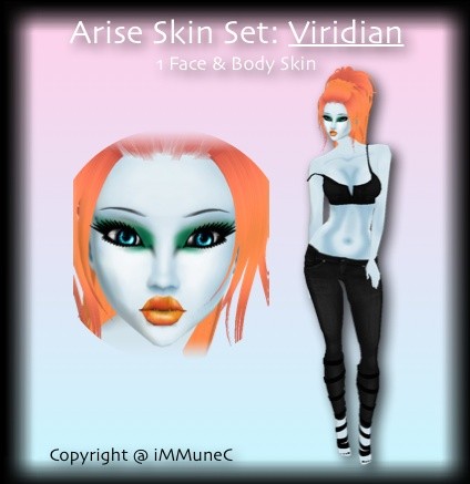 1 Viridian Arise Skin Texture