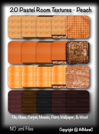 20 Peach Pastel Room Textures