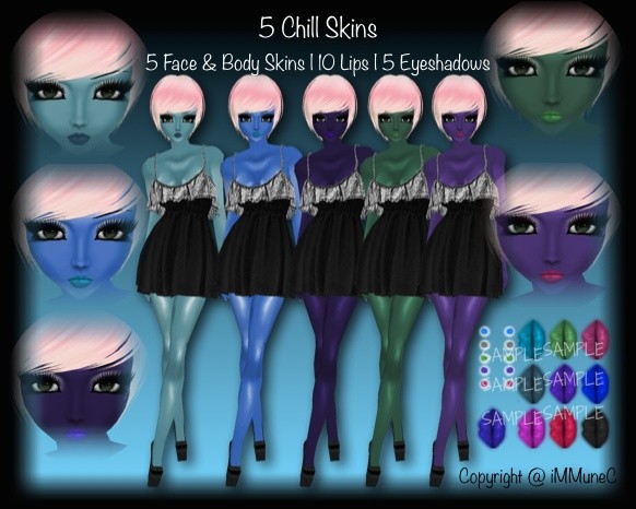 5 Chill Skin Textures