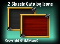 2 Classic Catalog Icons