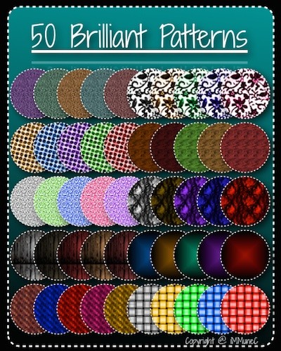 50 Brilliant Patterns With Resell Rights