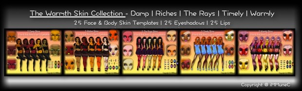 25 The Warmth Skin Collection With Resell Rights
