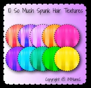 10 Spunk Hair Textures