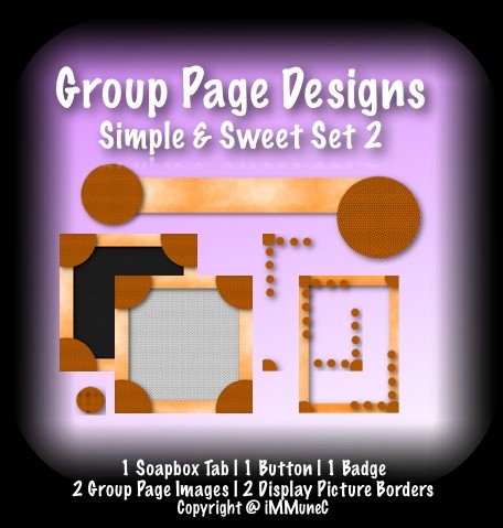 7 Piece Simple & Sweet Set 2 Group Page Design