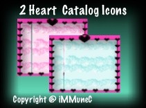 2 Heart Catalog Icons