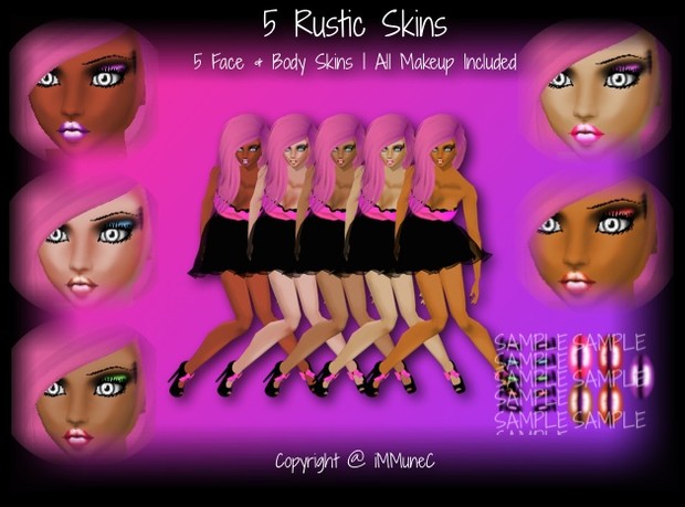 5 Rustic Skin Textures