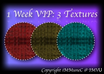 1 Week (7 Days) VIP With VITAL (3 Freebie Textures Included)