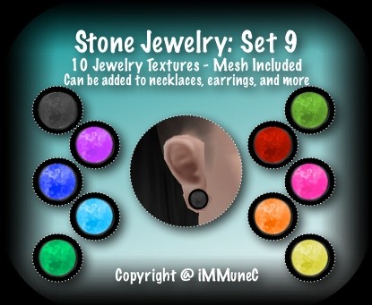 10 Stone Jewelry Set 9