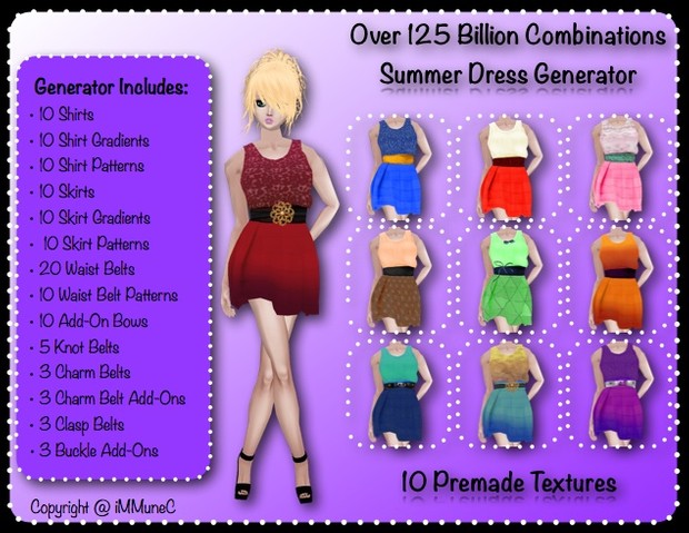 125+ Billion Summer Dress Generator
