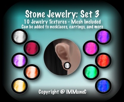 10 Stone Jewelry Set 3