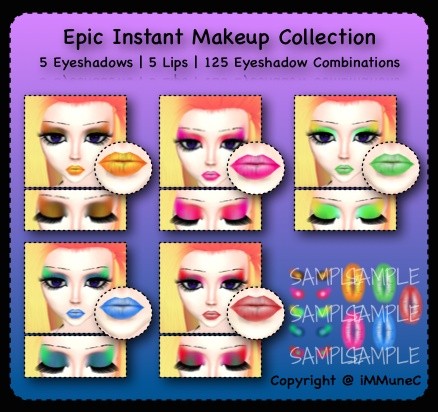 10 Epic Instant Makeup Pack With Resell Rights