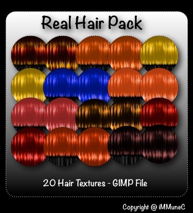 20 Real Hair Textures