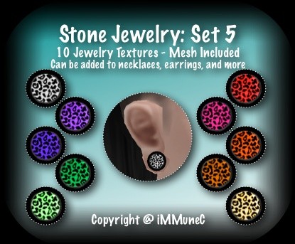 10 Stone Jewelry Set 5