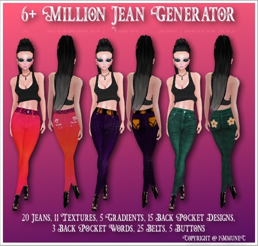 6+ Million Jean Generator With Resell Rights (1/5 Sold)