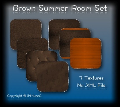 7 Brown Summer Room Textures With Resell Rights