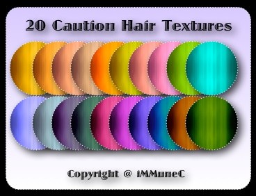 20 Caution Hair Textures With Resell Rights