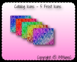 5 Frost Catalog Icons