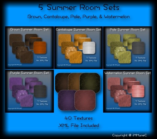 40 Summer Room Textures