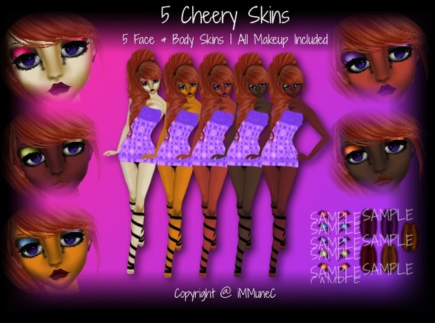 5 Cheery Skin Textures