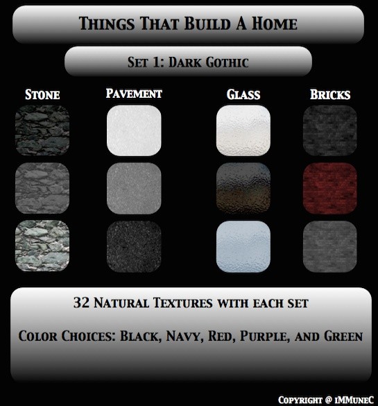 82 Dark Gothic Room Textures With Resell Rights