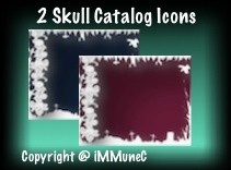 2 Skull Catalog Icons