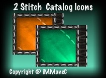 2 Stitch Catalog Icons