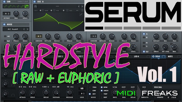 Midifreaks - Serum Hardstyle Revolution Vol.1