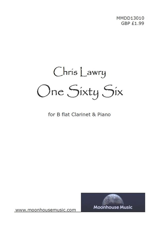 One Sixty Six - for Bb Clarinet & Piano