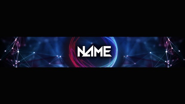 Futuristic YouTube Banner Template