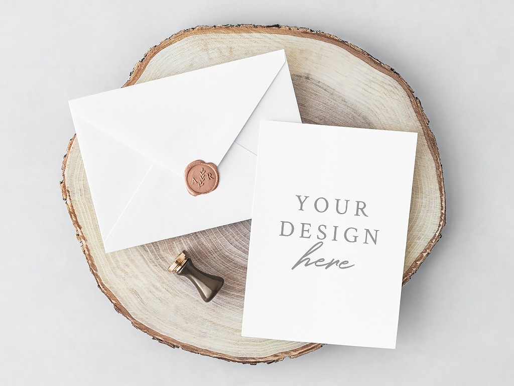 30+ Free Postcard Mockups in PSD – Free PSD Templates